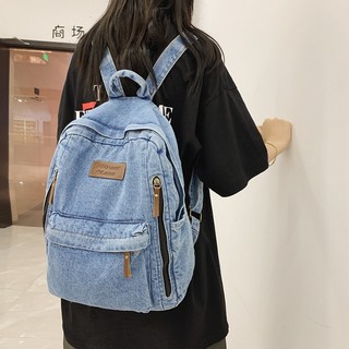Ba Lô Denim Thời Trang Mới Cho Nam Và Nữ