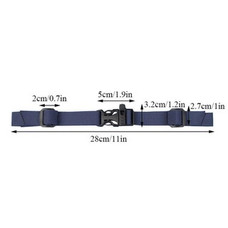 ITRUMPET Ba lô Dây đeo xương ức, Phụ kiện túi Phụ kiện kẹp ngực ba lô chống trượt, có thể điều chỉnh mở vòng Webbing Sternum Ba lô dây đeo vai ngoài trời