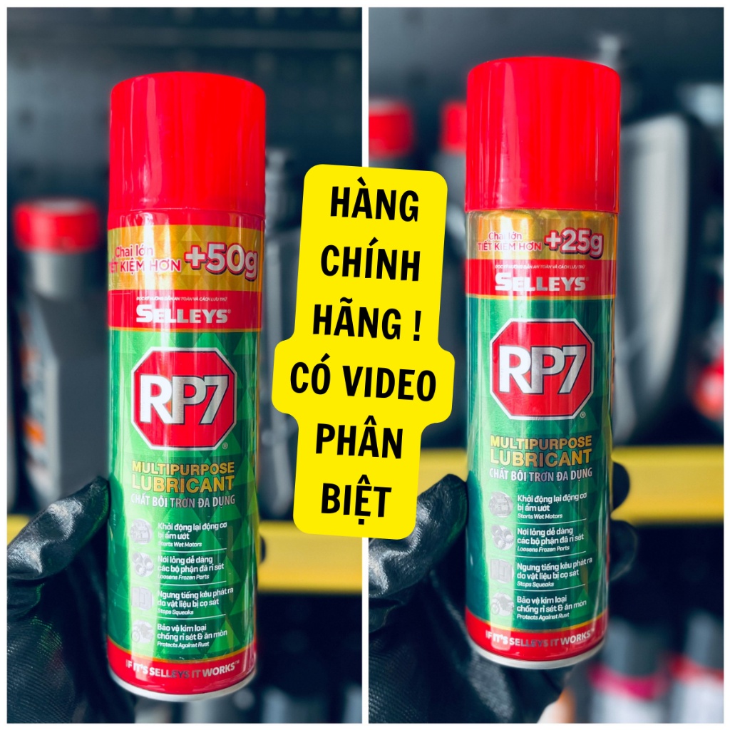 Xịt RP7 Chính Hãng 175G 350G Chống Rỉ Sét, Xịt Bôi Trơn Và Bảo Vệ Thiết ...