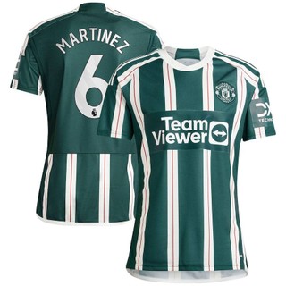 HQ2 Ma United Sân Khách Jersey Antony Martinez Mount Fernandes Rashford Sancho Thể Thao Tee Người Hâm Mộ Phiên Bản Plus Size QH1