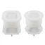 Khuôn silicon BTF DIY Xi măng Cốc thạch cao trang trí Cốc silicon