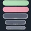 VVDZA 4 Dụng Cụ Bảo Quản Móng Tay, Hộp Chống Bụi Nhựa Di Động Đa Năng, Trong Suốt Chất Lượng Cao 10 Kiểu Nhíp Đóng Gói Phần Hộp Bảo Quản