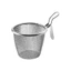 Giỏ lưới cài nồi lẩu lọc vớt thức ăn nhúng lẩu bằng inox an toàn tiện lợi 11x9.5cm