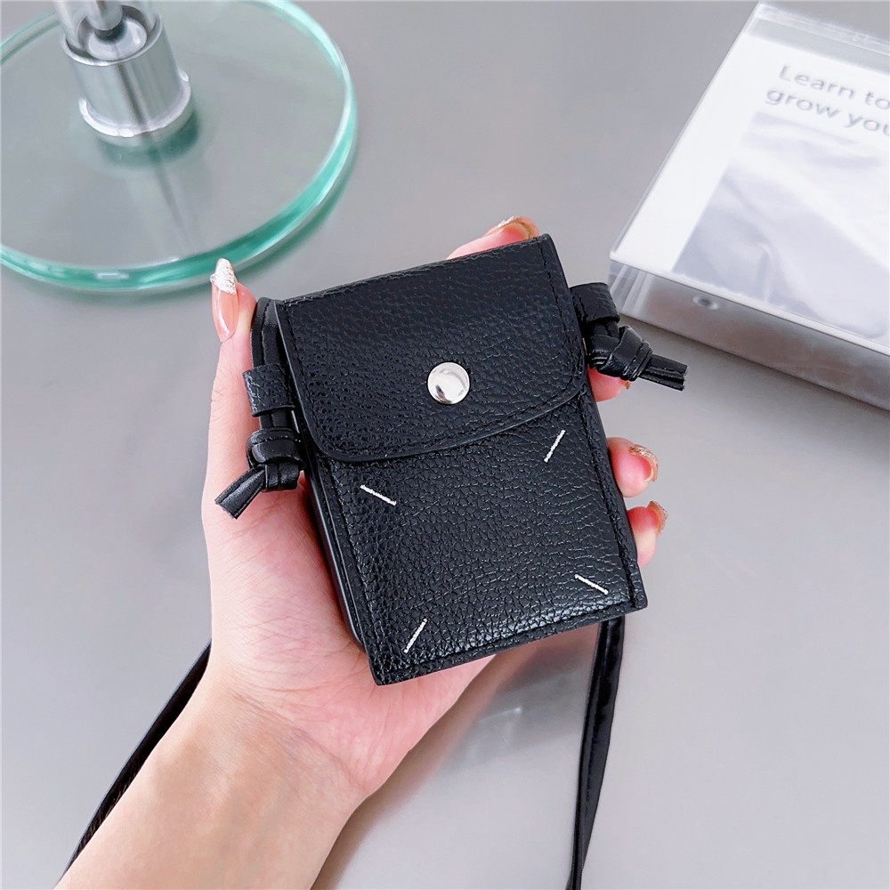 Ví crossbody lanyard phone case cho samsung galaxy z flip 5 flip5 zflip5 5g bao da chống sốc