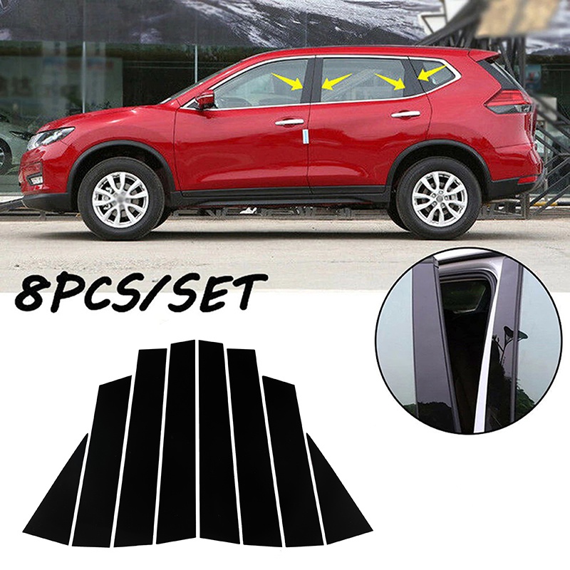 Cột trụ đánh bóng ô tô cửa sổ trang trí nắp khuôn dán cho nissan ...