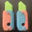 HT3 Dạ Quang 3d In Trọng Lực Củ Cải Dao Đồ Chơi Cho Trẻ Em Giảm Căng Thẳng Fidget Đồ Chơi Quà Tặng Củ Cải Dao Đẩy Thẻ Đồ Chơi Mini