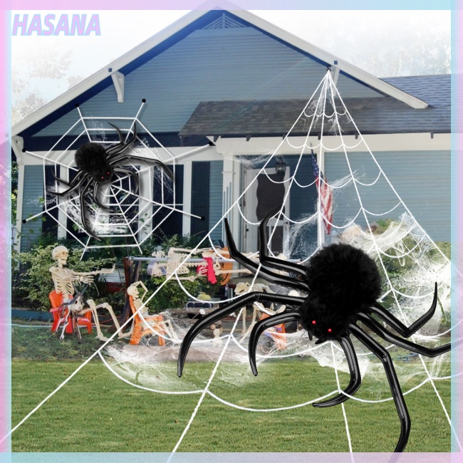 Hasa giant spider web set mạng nhện giả có thể tái sử dụng mạng ...