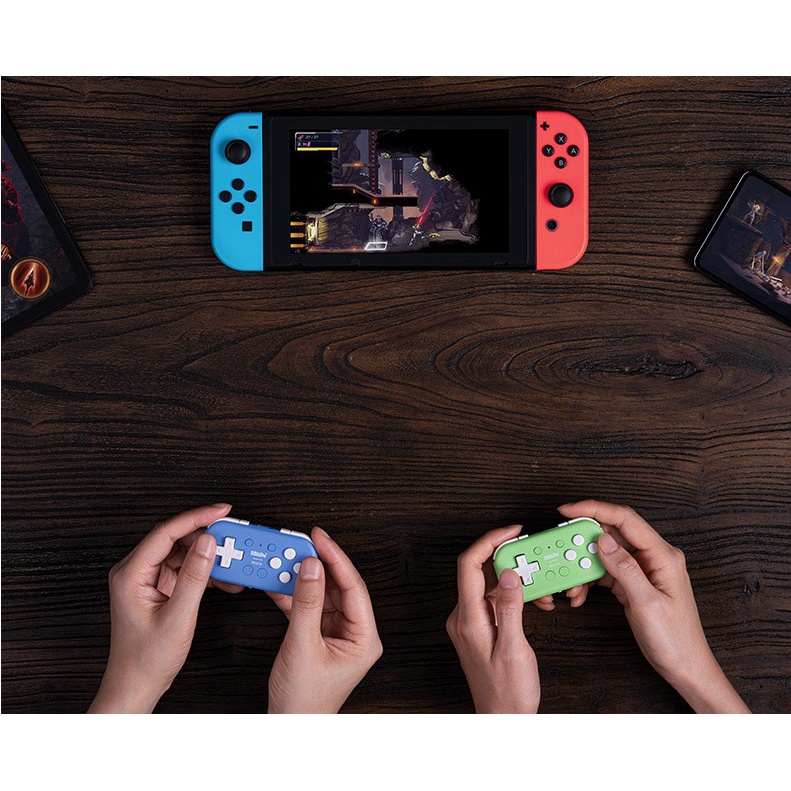 Tay CầM Chơi game bluetooth Không Dây 8bitdo micro Cho ns android raspberry Pixi retropie KèM Phụ KiệN