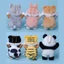 YT4 16cm Mướp Mèo Sang Trọng Búp Bê Quà Tặng Cho Bé Gái Túi Mặt Dây Chuyền Cosplay Gấu Trúc Bò Thỏ Đồ Chơi Nhồi Bông Cho Trẻ Em