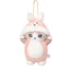 YT4 16cm Mướp Mèo Sang Trọng Búp Bê Quà Tặng Cho Bé Gái Túi Mặt Dây Chuyền Cosplay Gấu Trúc Bò Thỏ Đồ Chơi Nhồi Bông Cho Trẻ Em