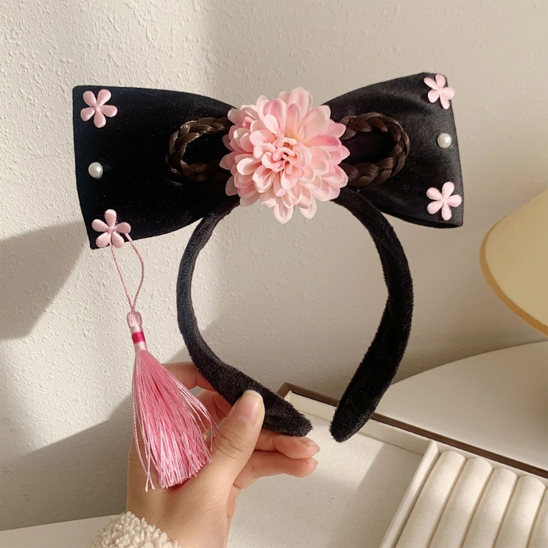 FL Trung Quốc Court Princess Hair Hoop để đóng vai và sân khấu Mũ đội đầu công chúa
