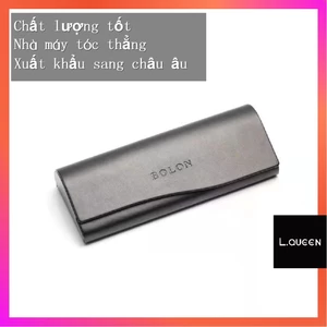 【Mẫu bán chạy】 Hộp Đựng Mắt Kính Bằng Da Chất Lượng Cao Thiết Kế Đơn Giản Phong Cách Nhật Bản Ốp