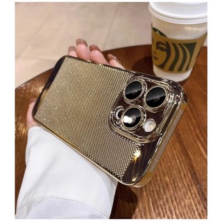 Vỏ làm mát bằng lưới mạ điện sang trọng phù hợp với ốp lưng điện thoại 14 13 pro max 12 11Promax 13 12mini cảm giác điện thoại trần siêu mỏng mới ốp iphone 13promax 12 pro max chống sốc
