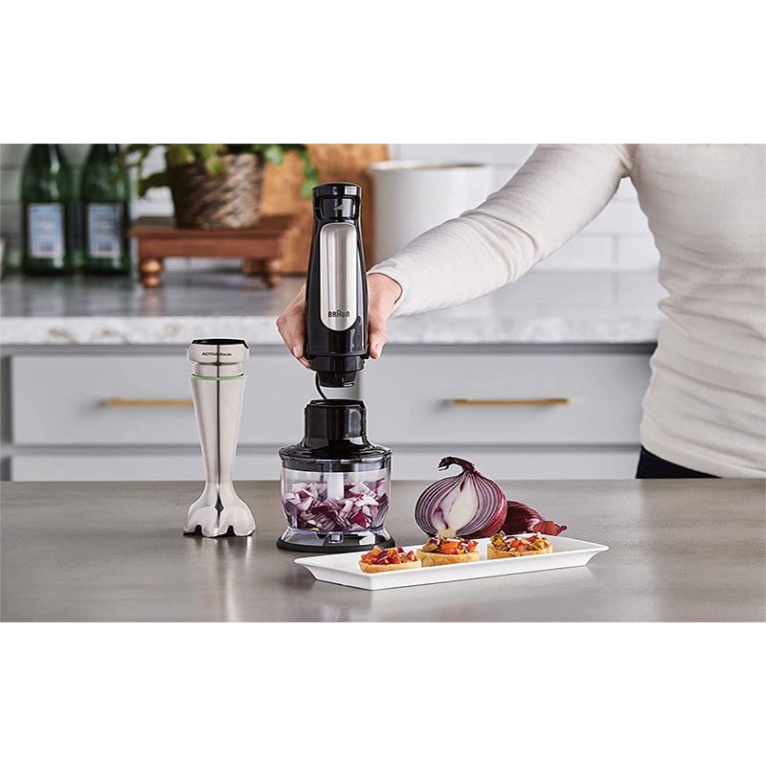 Máy Xay Cầm Tay Braun MQ7035X / MQ7045X / MQ9147, Máy Xay Đồ Ăn Dặm Cho Bé,  Made in Romania, BH 12 Tháng