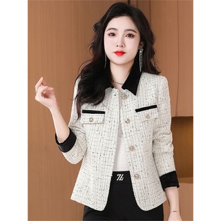 Áo Khoác Ngắn Tay Dài Phong Cách Châu Âu Thời Trang Xuân Thu Mới 2023