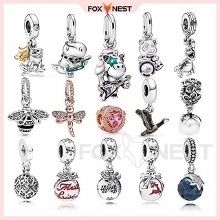 Mặt Dây Chuyền Mạ Bạc s925 5biu Hình Kỳ Lân Và Chuồn Chuồn