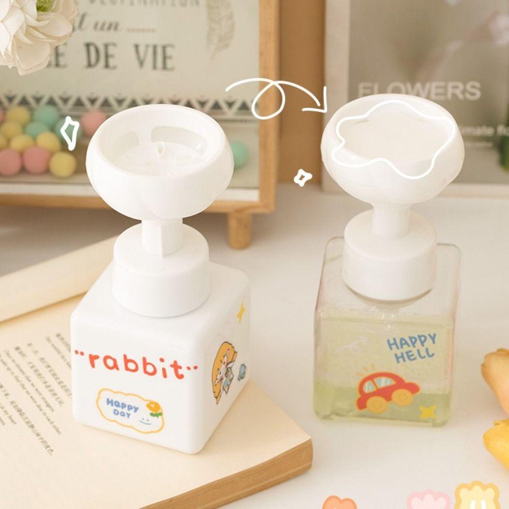 Hộp đựng bọt hoa HOBBYIN, Bao bì mỹ phẩm có thể đổ lại Chai đựng xà phòng rỗng, Chai bơm bọt 250 / 450ml bằng nhựa chất lượng Du lịch