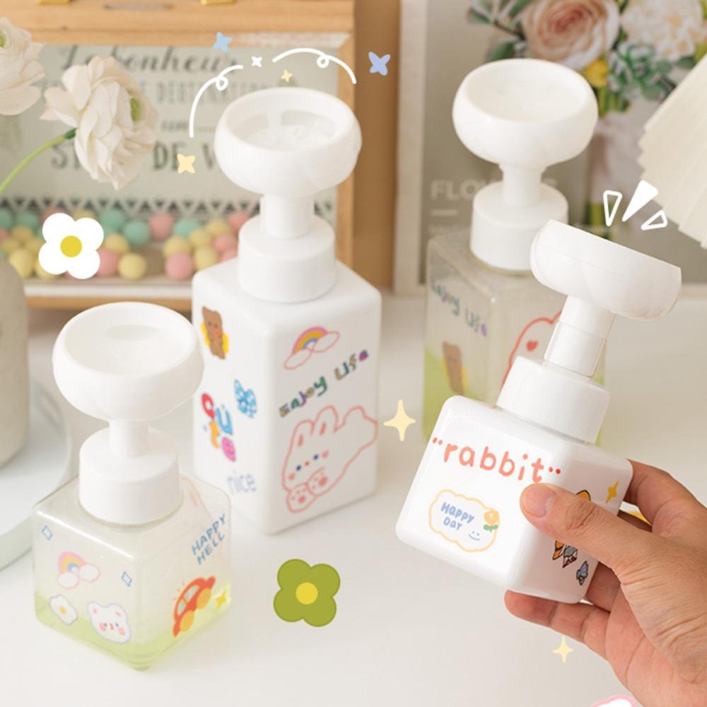 Hộp đựng bọt hoa HOBBYIN, Bao bì mỹ phẩm có thể đổ lại Chai đựng xà phòng rỗng, Chai bơm bọt 250 / 450ml bằng nhựa chất lượng Du lịch