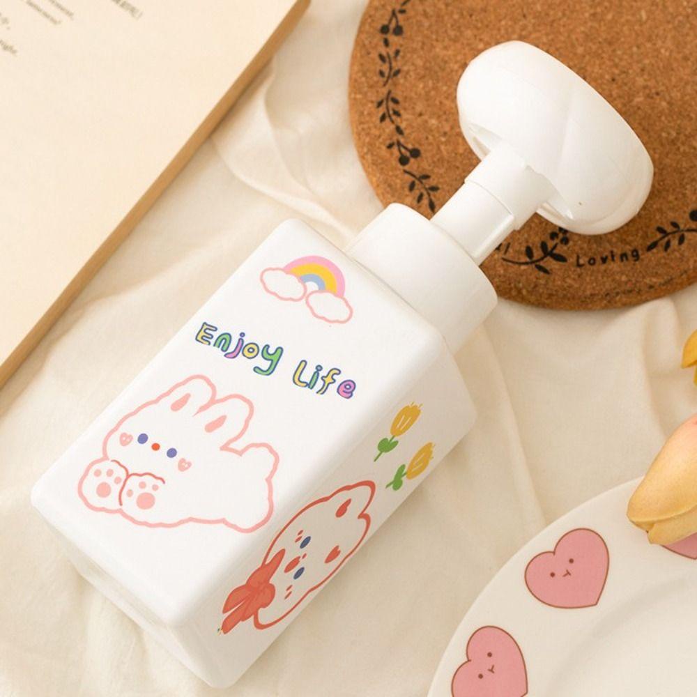 Hộp đựng bọt hoa HOBBYIN, Bao bì mỹ phẩm có thể đổ lại Chai đựng xà phòng rỗng, Chai bơm bọt 250 / 450ml bằng nhựa chất lượng Du lịch