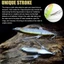 Mồi Côn Trùng Mô Phỏng, Mồi Bút Chì Cá Hồi Bass 80mm 6.5g, Máy Quay Kim Loại Jig Buzzbait Câu Cá Mồi Câu Cá