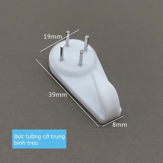Combo 10 dinh ba chân đinh treo ảnh đinh đóng tường không cần khoan tường (nhiều cỡ) SUNNY DAY