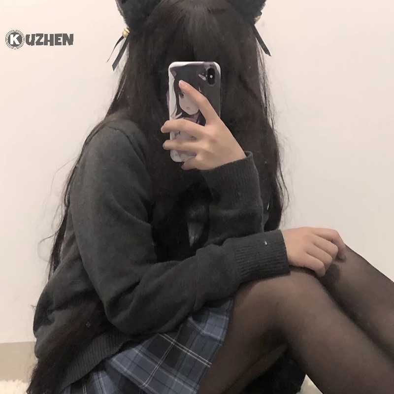 Kuzhen Lông Tai Băng Đô Ren Ruy Băng Nóng Người Giúp Việc Cosplay