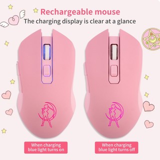 Sailor moon Chuột không dây 2.4g Có Thể Điều Chỉnh Tiện Dụng