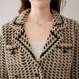 Z Áo Khoác cardigan Dệt Kim Dáng Rộng Thời Trang Thu Đông Cho Nữ