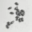 NICOLOO 20 Chiếc Chì Chìm Câu Cá, Chì 0.4g-4g Trọng Lượng Câu Cá, Dụng Cụ Câu Cá Hình Ô Liu