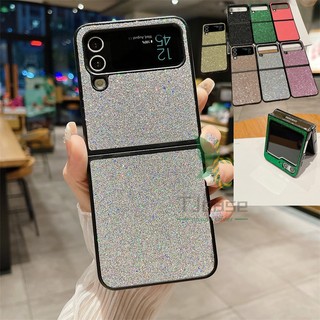 Ốp lưng mỏng lấp lánh lấp lánh Samsung Galaxy Z Flip 5 Z Flip 7 Z Flip 6 Vỏ mạ chống trầy xước cho nữ Vỏ cứng