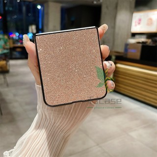 Ốp lưng mỏng lấp lánh lấp lánh Samsung Galaxy Z Flip 5 Z Flip 7 Z Flip 6 Vỏ mạ chống trầy xước cho nữ Vỏ cứng