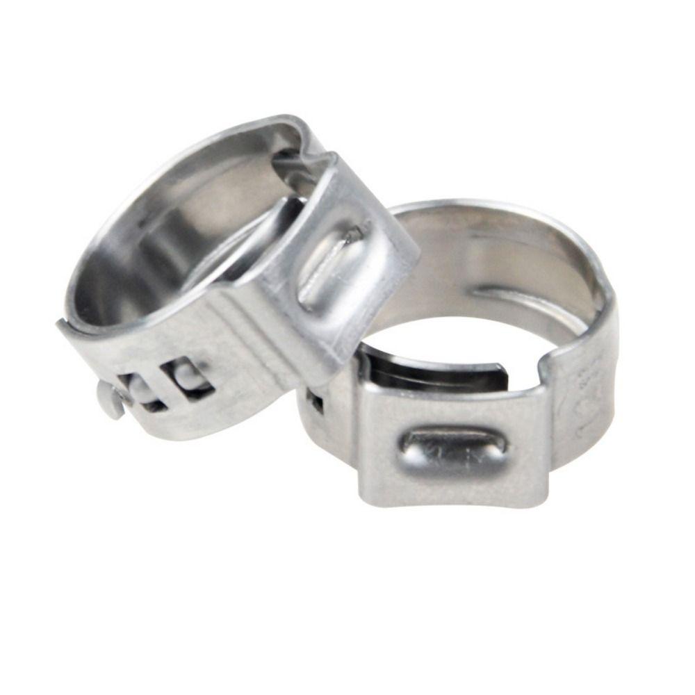 Neaverler 10 Cái Kẹp Ống, Bộ Phân Loại 5.3-31mm Kẹp Ống, Có Thể Điều Chỉnh Cố Định Bằng Thép Không Gỉ 304 Một Tai Ống Vô Cấp Ống Ống Ống Ống Ống Nước