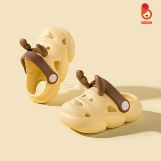 Dép sục cross hình hươu chống trơn trượt cho bé từ 1 tới 5 tuổi