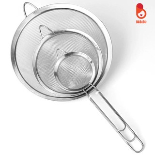 Rây lọc cháo cán inox cao cấp, siêu mịn cho bé ăn dặm