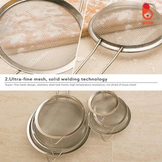Rây lọc cháo cán inox cao cấp, siêu mịn cho bé ăn dặm