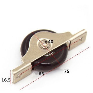 Set 4 Bánh Xe Trượt Cửa Ra Vào / Cửa Ra Vào / Cửa Ra Vào / Phòng Tắm Bằng Sắt + nylon Chống Ồn