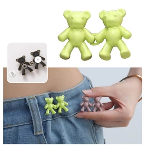 Nút quần jean BTF cho quần jean dáng rộng có thể điều chỉnh Khóa thắt lưng Nút thắt lưng dễ thương