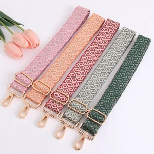3.8cm Rộng Nữ Túi Phụ Kiện Đeo Vai Kim Cương Jacquard Túi Dây Đeo Thay Thế Dây Đeo Vai Túi Dây Đeo Nhiều Màu Có Thể Điều Chỉnh