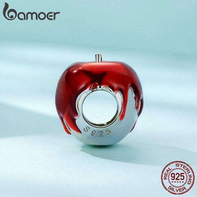 Bamoer Mặt Dây Chuyền Hình Quả Táo Bằng Bạc 925