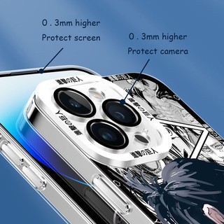 Vỏ Ống Điện Thoại tpu silica gel Trong Suốt Chống Sốc Họa Tiết Hoạt Hình attack on titan Cho iphone 11 6 6s 7 8 plus x xs xr max se 2 3