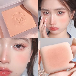 Xixi Phấn Má Hồng Đơn Sắc Tông Lì Trang Điểm Màu Cam nude
