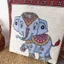 Túi Đeo Vai Vải SAMO, Túi Mua Sắm Nữ Họa Tiết Voi Thêu Hai Mặt, Thời Trang In Lớn Vintage Sinh Viên Túi Sách Nữ Bé Gái