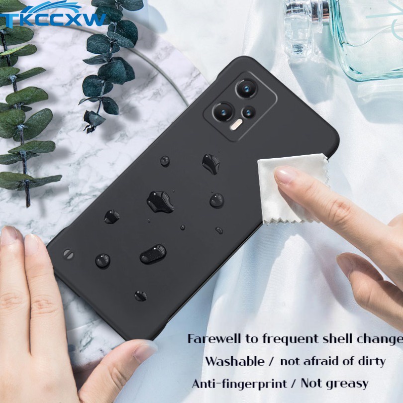 Ốp Điện Thoại pc Cứng Mỏng Màu Kẹo Chống Sốc Cho xiaomi poco f5 pro x3 x4 f4 gt m3 pro x4 nfc
