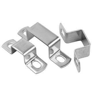 Thẻ ống NEAVERLER Ohm, Kẹp ống dẫn nước thắt chặt hình chữ U hình chữ U hình chữ U, Khóa buộc dày Kẹp ống cổ họng bằng thép không gỉ 304