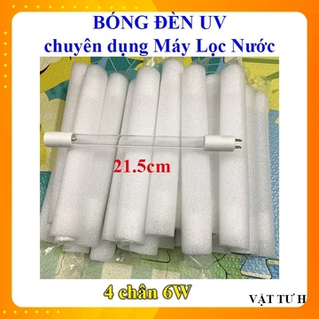 Bóng đèn UV diệt khuẩn cho máy lọc nước 6W (4 chân) đèn tia uv tia cực tím kháng khuẩn Mới