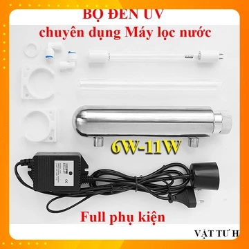 Bộ bóng đèn UV diệt khuẩn cho máy lọc nước 6W 11W (4 chân) đèn tia uv tia cực tím kháng khuẩn Mới