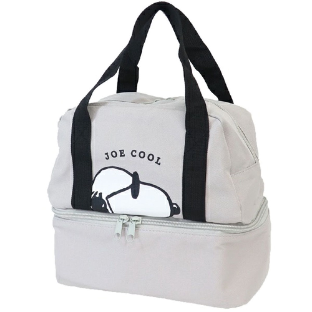 Túi hộp cơm trưa Snoopy hai lớp cách nhiệt, hộp cơm hoạt hình, túi bento giữ nhiệt, túi xách picnic