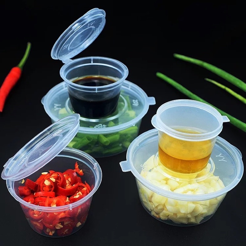 [Có sẵn] SET 50/100 hủ mini đựng nước chấm, làm bánh panna, đựng ...