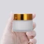 Bình kem thủy tinh mờ DARON, 5-50g Chai kem mặt rỗng, Lon Kem nền dạng lỏng Lọ dưỡng môi Son dưỡng trang điểm du lịch