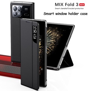 Sang Trọng Bao Da Điện Thoại pu Có Ngăn Đựng Bút Cho xiaomi mix fold 3 5g mix fold3